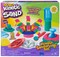 Toy - Kinetic Sand Ultimate Sandisfying Set, 2lb of Pink, Yellow and Teal Play Sand, 10 Molds and Tools, Sensory Toys for Kids Ages 7+